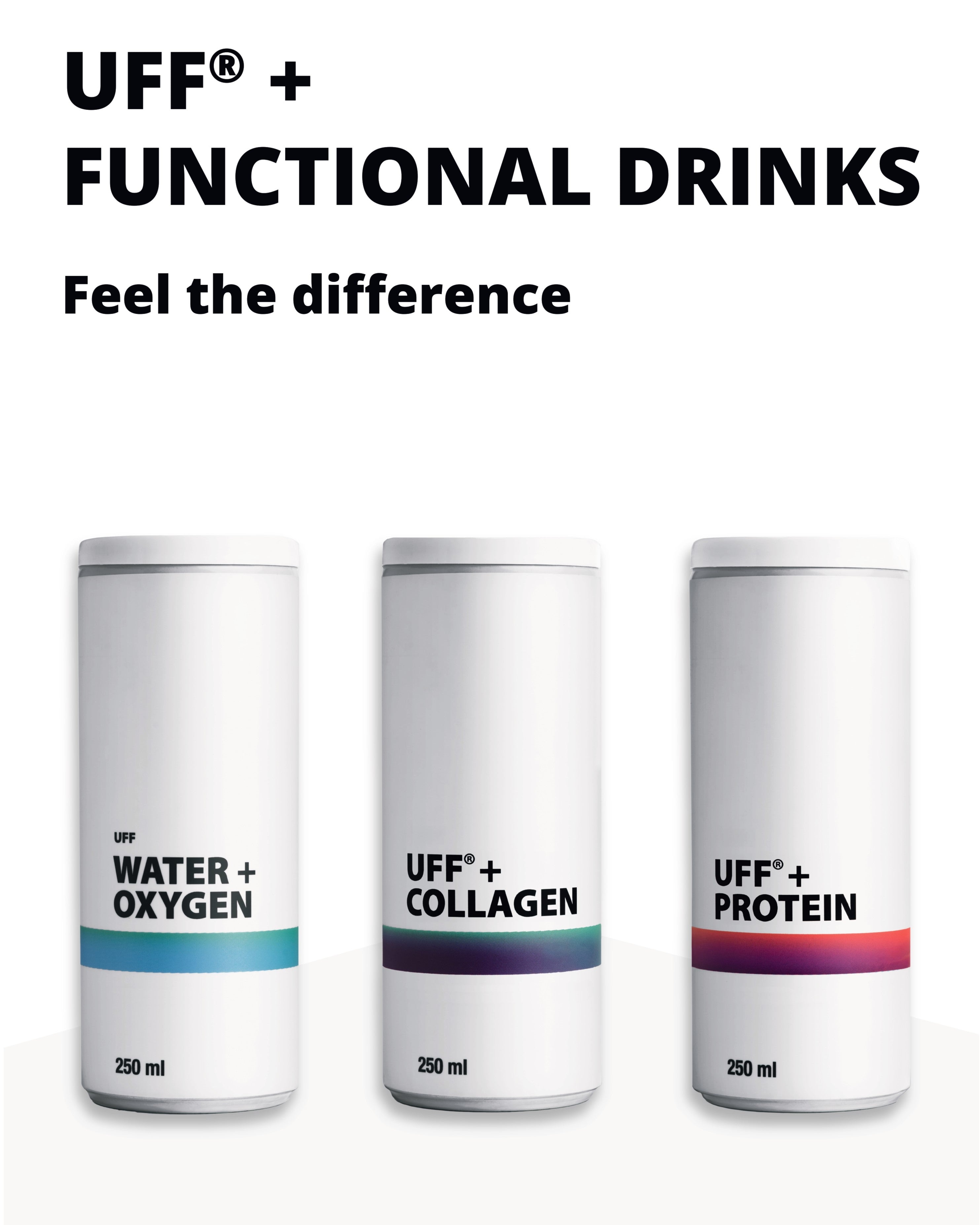 UFF® + Fat Burn and UFF® + Protein for sustained workday performance